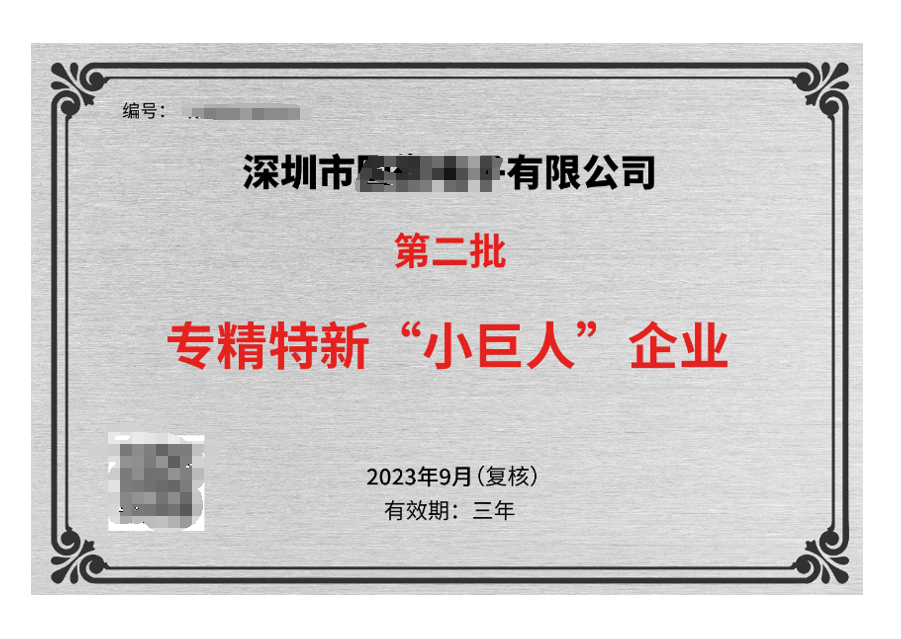 小巨人企業(yè)的認(rèn)定
